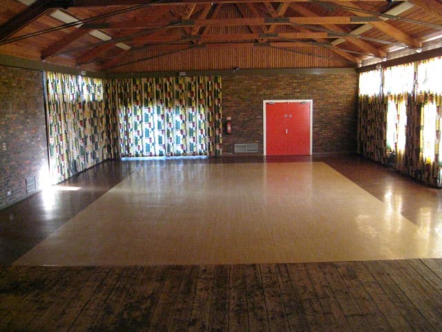 The main hall floor