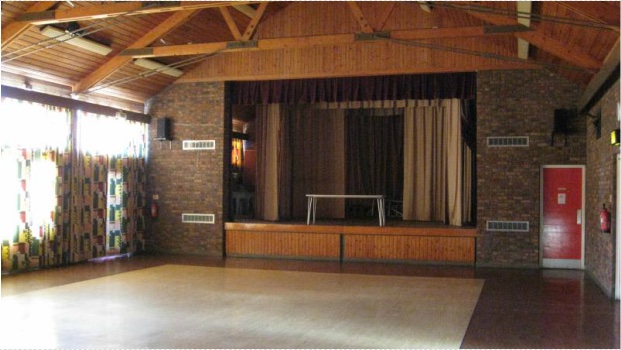 The stage